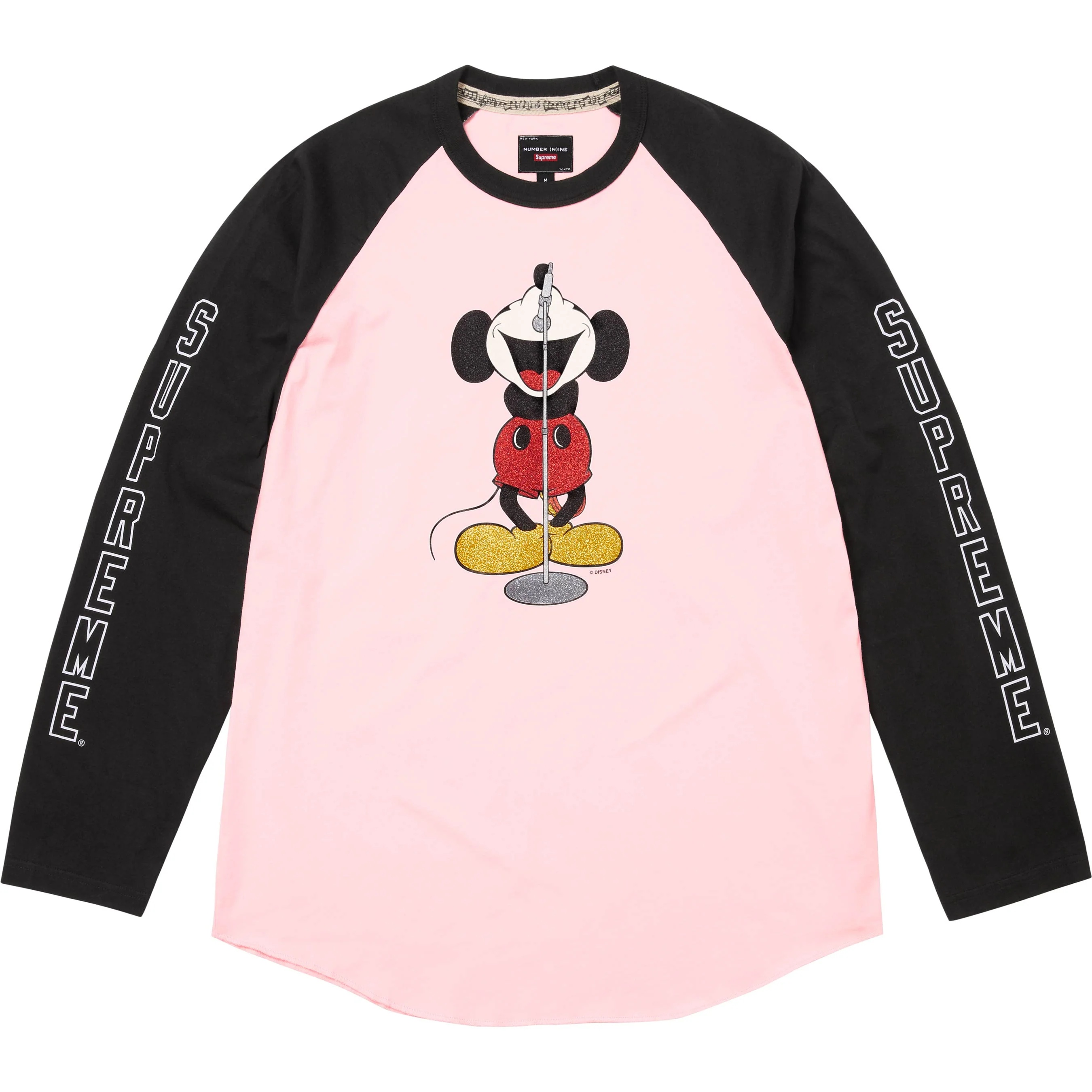 Supreme®/Number (N)ine®/Mickey Mouse Raglan L/S Top view 2